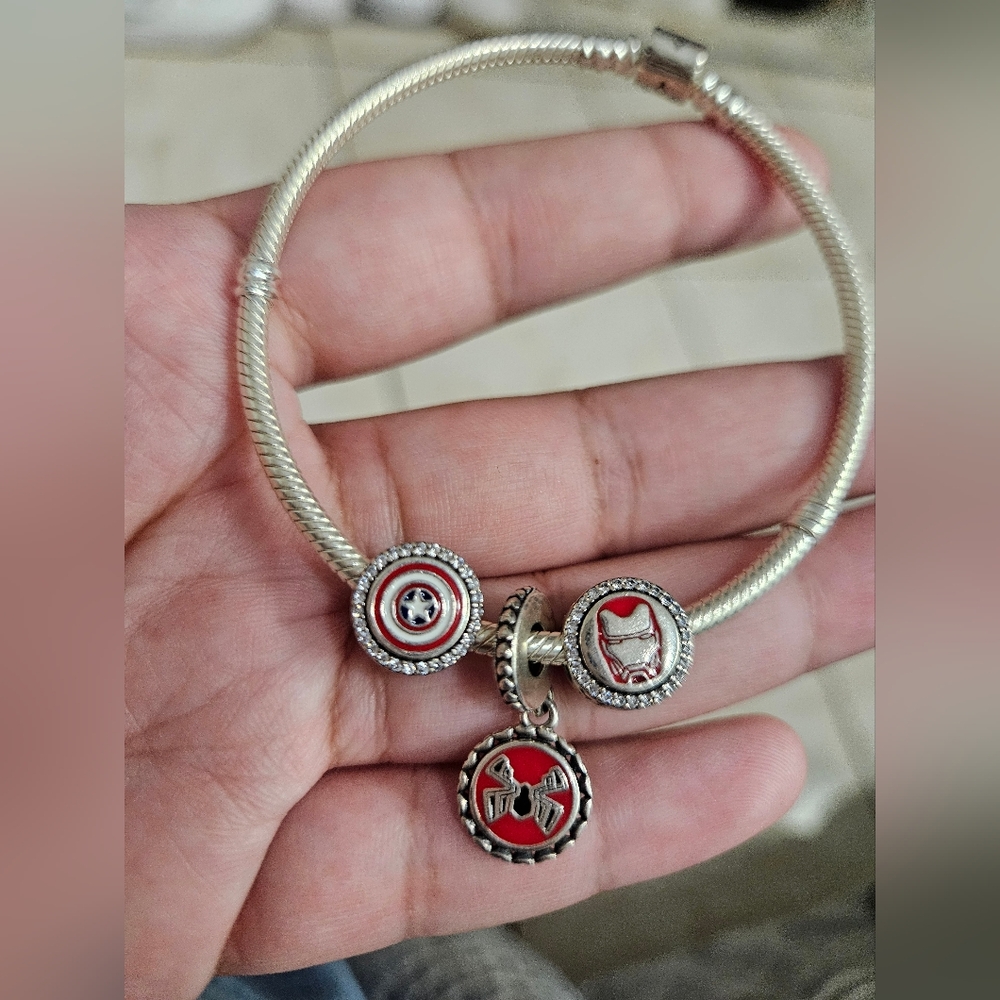 Pandora Bracelet With Charms